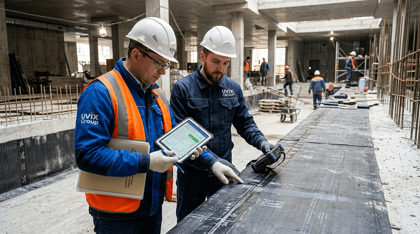 Пусконаладка и приёмка гидроизоляционных систем: что требует заказчик по договору